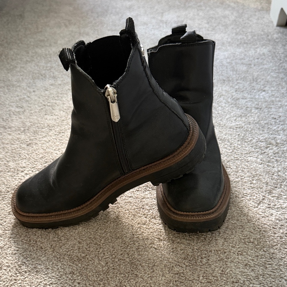 Sam Edelman Black Ankle Boots